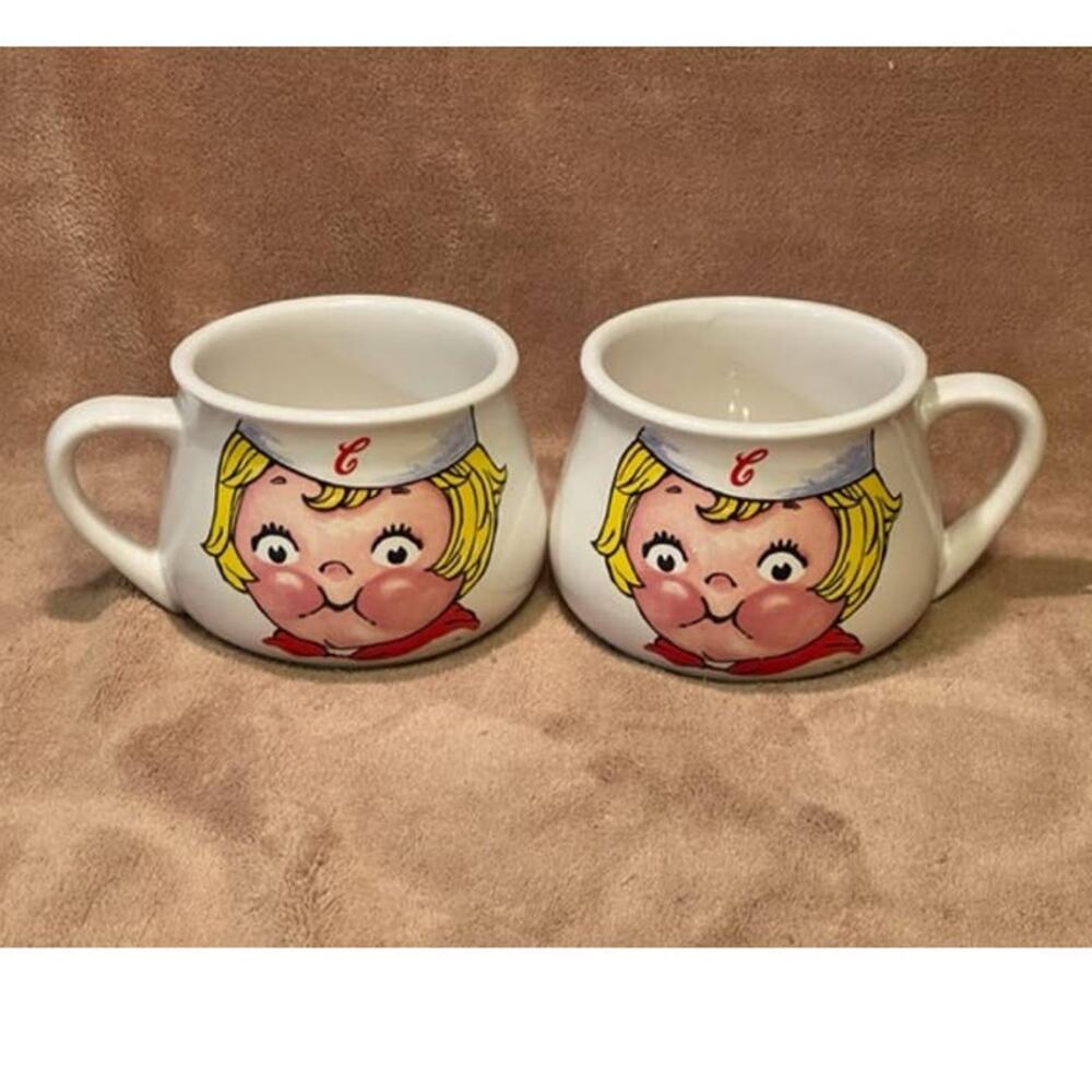 Vintage Campbell's Soup Kid Collectible Soup Mugs (1998), Houston Harvest Gifts
